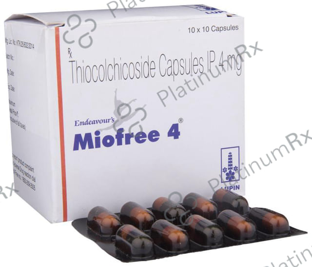 Miofree 4mg Capsule 10s