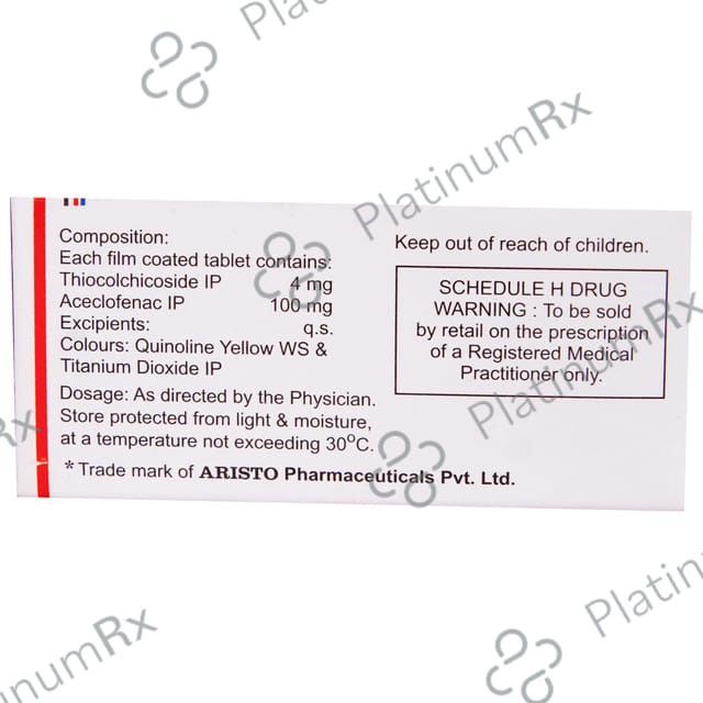 Thioceclo 8mg Tablet