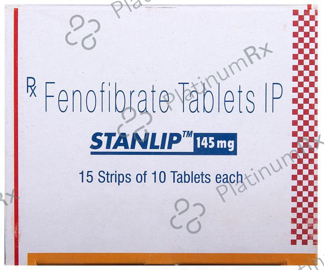 Stanlip 145mg Tablet 10s