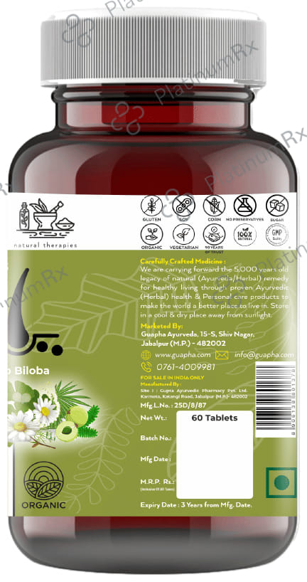 Guapha Ayurveda Hair Wellness Tablet