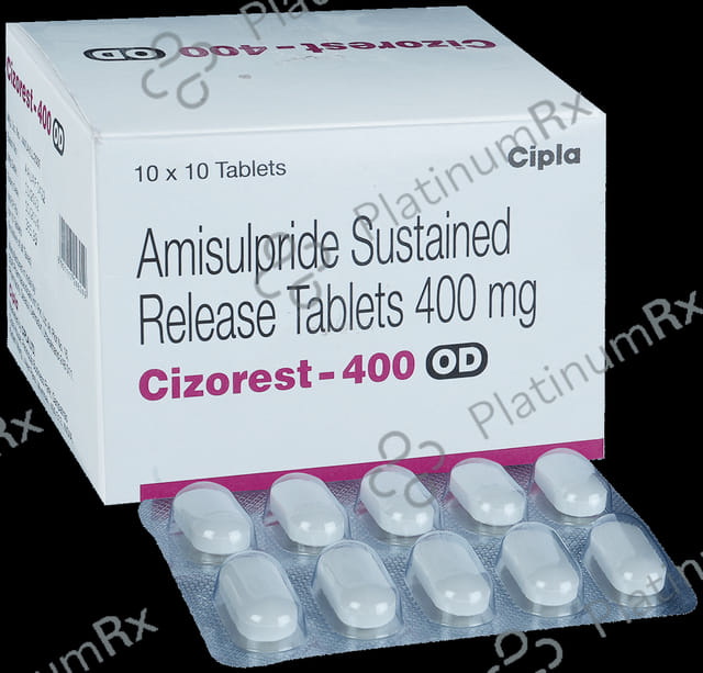Cizorest 400mg OD Tablet SR 10s