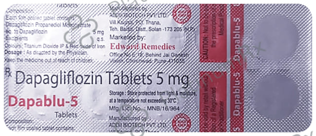 Dapablu 5mg Tablet 10s
