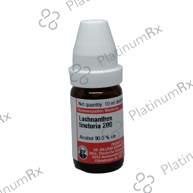 Dr Willmar Schwabe Germany Lacnanthes Tinctoria Dilution 200