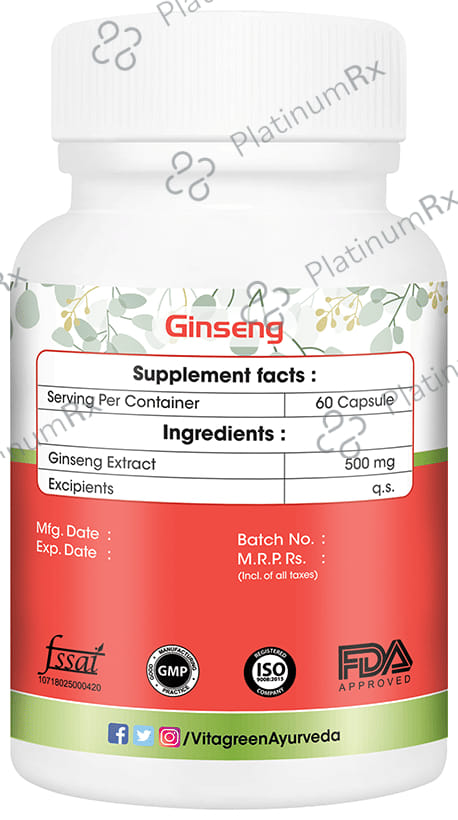 Vitagreen Ginseng Capsule