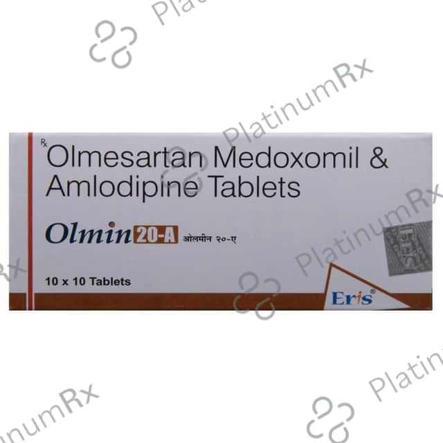 Olmin 20 A 5/20mg Tablet 10s