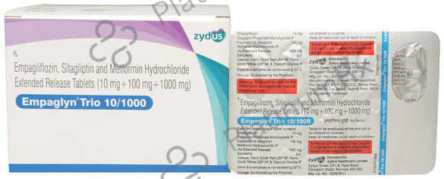 Empaglyn Trio 10/1000mg Tablet ER 10s
