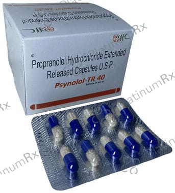 Psynolol TR 40mg Capsule 10s
