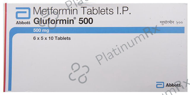 Gluformin 500mg Tablet 10s