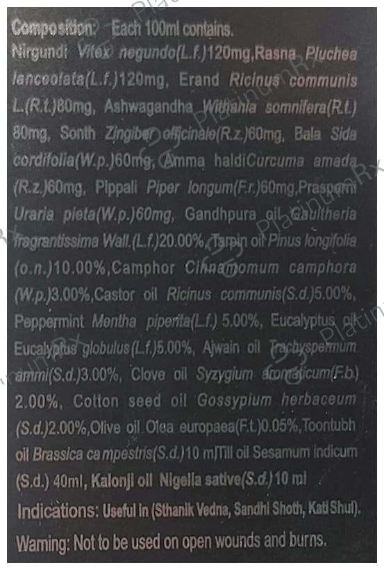 Orthojoint Oil 60ml