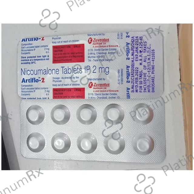 Artiflo 2mg Tablet 10s