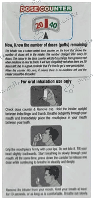 Formonide Forte 12/400mcg Inhaler 120MDI