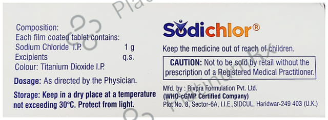 Sodichlor 1gm Tablet 10s