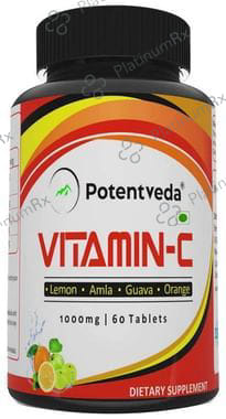 Potentveda Vitamin C 1000mg Tablet 60s