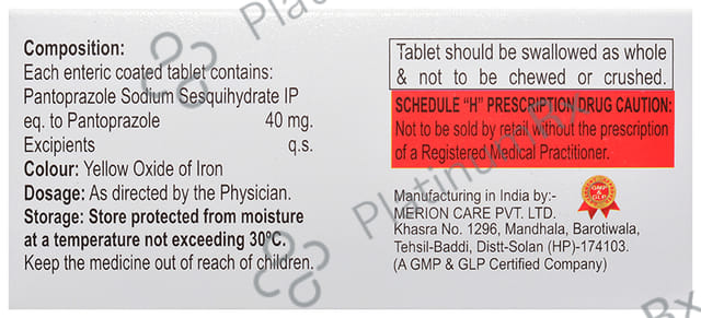 Pergo 40mg Tablet 10s