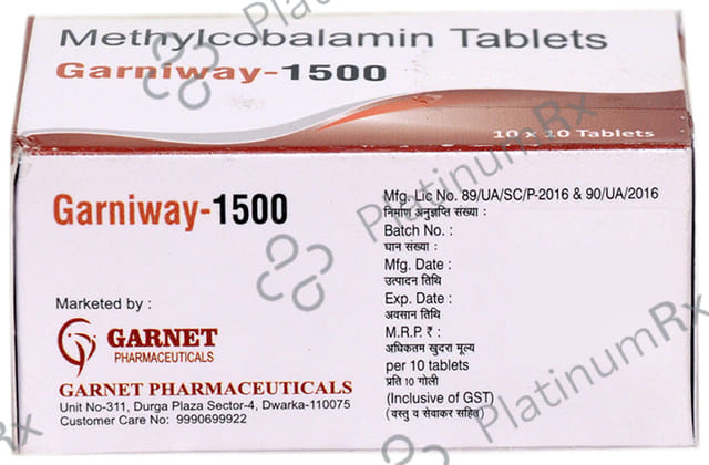 Garniway 1500mcg Tablet 10s