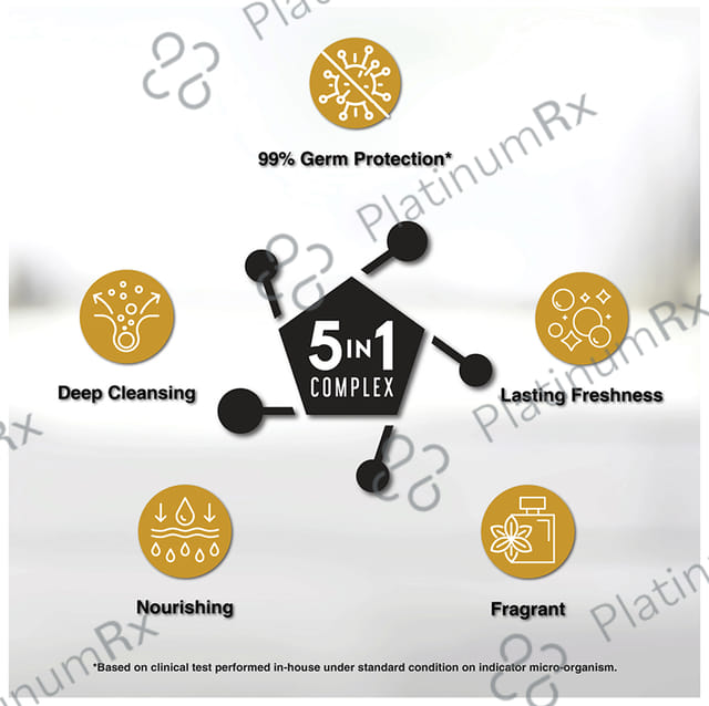 Aramusk White Charcoal 99% Germ Protection Shower Gel