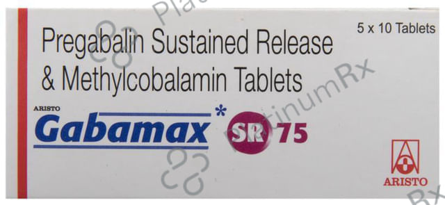 Gabamax SR 75 Tablet