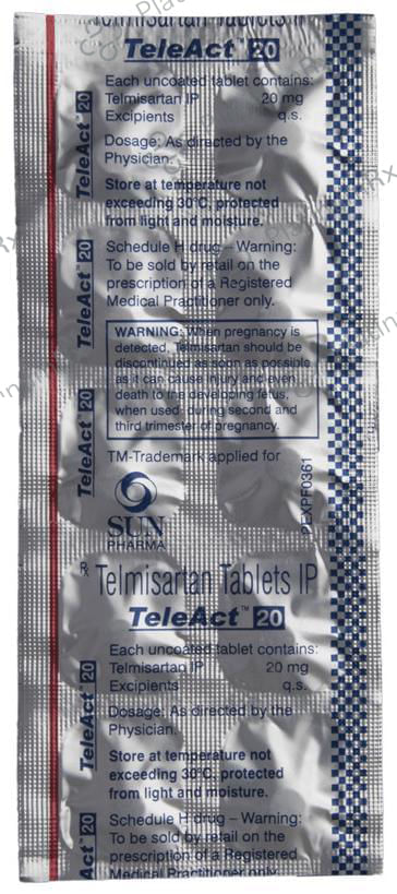 Teleact 20mg Tablet 10s