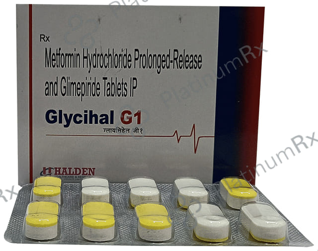 Glycihal G 1 Tablet PR 10s