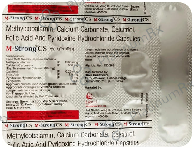 M Strong CS Capsule 15s