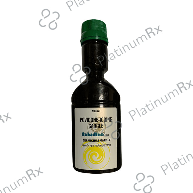 Soludine Plus Germicidal Gargle 100ml