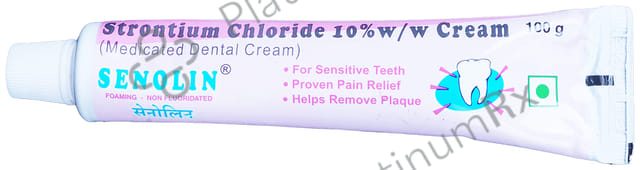 Senolin Foaming 10% Medicated Dental Cream 100gm
