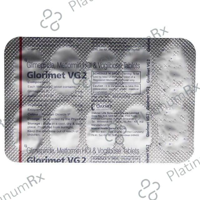 Glorimet VG2 Tablet SR