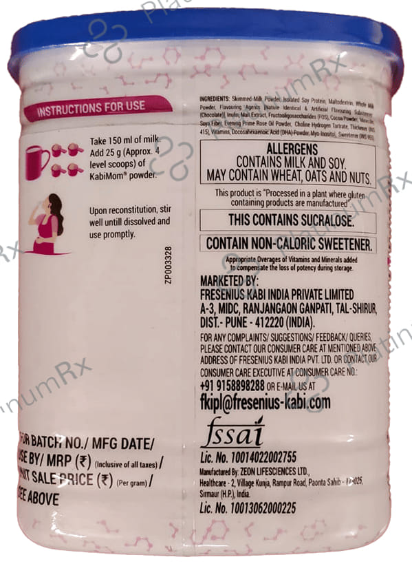 Kabimom Powder Chocolate Flavour 200gm