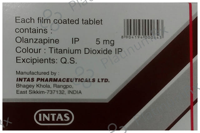 Oliza 5mg Tablet 10s