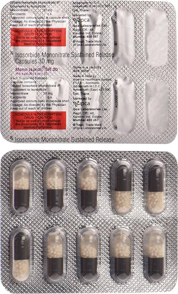 Mono Isordil 30mg Capsule SR 10s