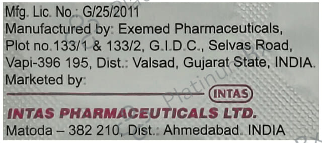 Linero M 1000mg/5mg Tablet ER 10s