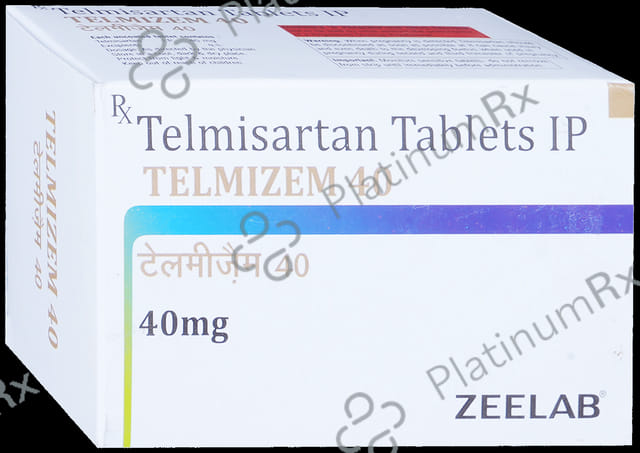 Telmizem 40 Tablet 15 Tablet