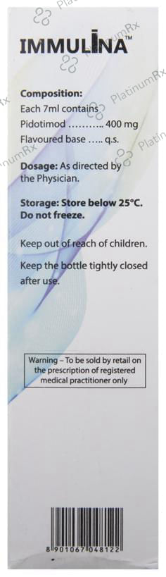 Immulina 400mg Liquid 200ml