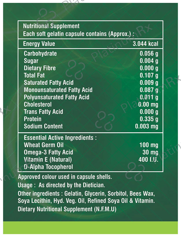 EV.Com 400 Softgel Capsule