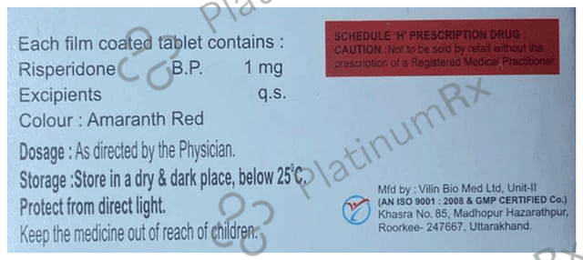 Syris 1mg Tablet 10s