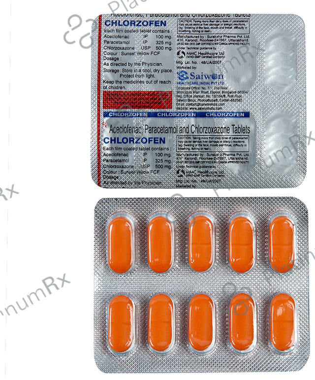 Chlorzofen Tablet 10s