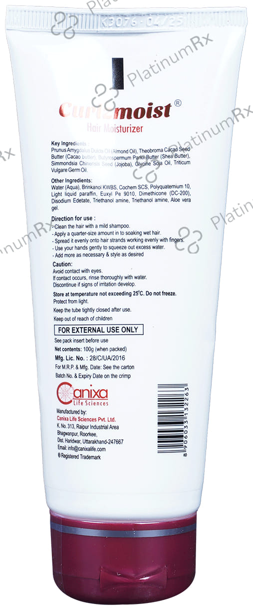 Curlzmoist Hair Moisturizer 100gm