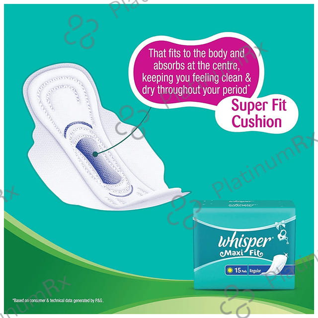 Whisper Maxi Fit Regular Pads