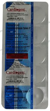 Cartel 40/12.5mg H Tablet 10s