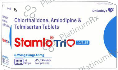 Stamlo Trio 40/6.25 Tablet