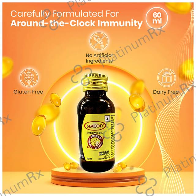 Seacod Cod Liver Oil 60ml