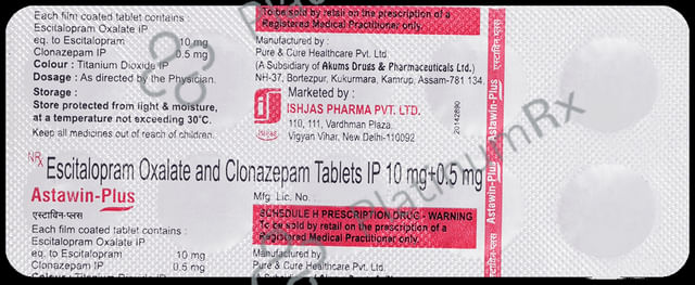 Astawin Plus 0.5mg/10mg Tablet