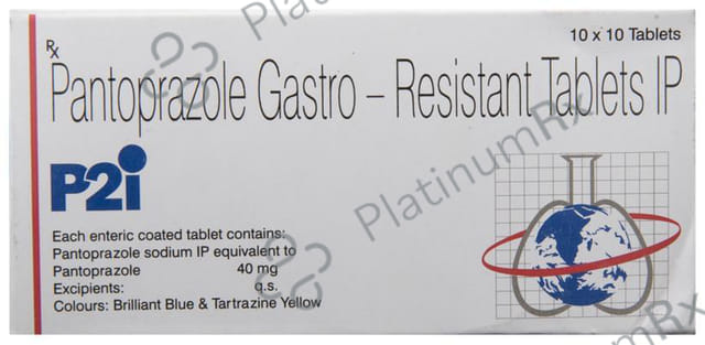 P2I 40mg Tablet 10s