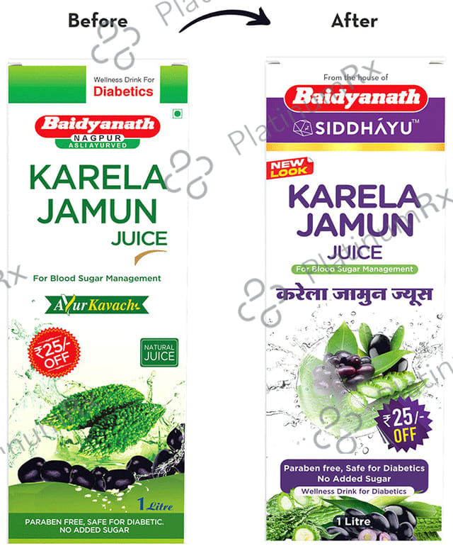 Baidyanath Karela Jamun Juice 1000ml