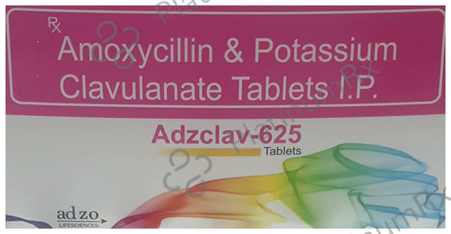 Adzclav 500/125mg Tablet 10s