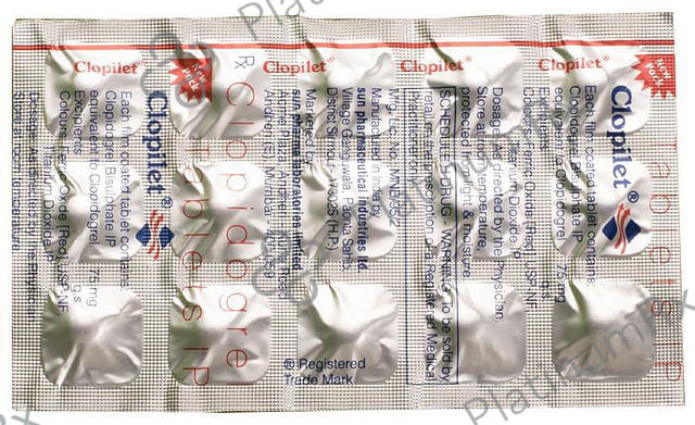 Clopilet 75mg Tablet 15s