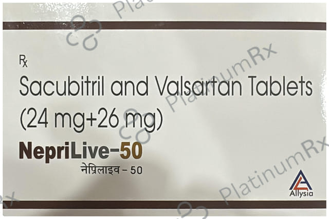 NepriLive 50 24/26mg Tablet 14s