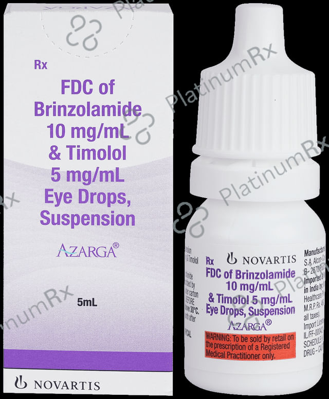 Azarga 10/5mg Eye Drop 5ml