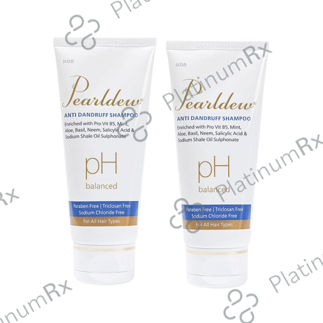 Pearldew Anti Dandruff Shampoo (100ml Each) 2 Tubes