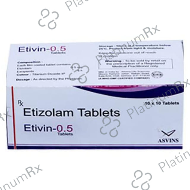Etivat 0.5mg Tablet